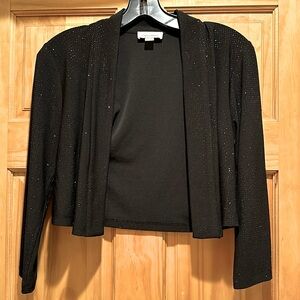 Calvin Klein Women’s Small Black shrug style jacket
